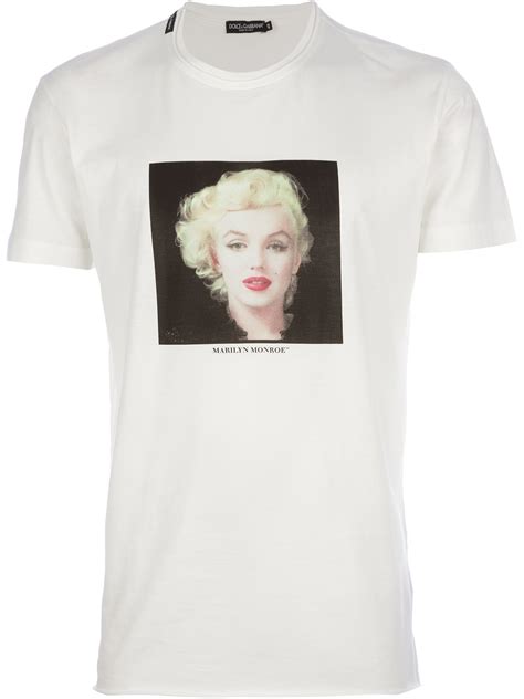 dolce gabbana t shirt marilyn monroe|Rare Dolce & Gabbana x Marilyn Monroe T Shirt .